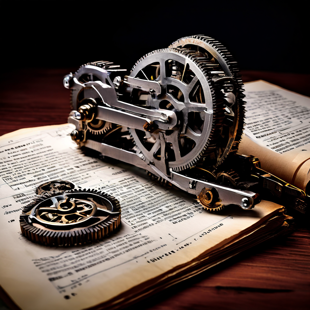 계약 조항이 금융 문서에 연쇄적으로 영향을 미쳐 복잡한 금리 스왑 메커니즘이 작동하는 과정을 시각적으로 설명하는 개념도입니다.