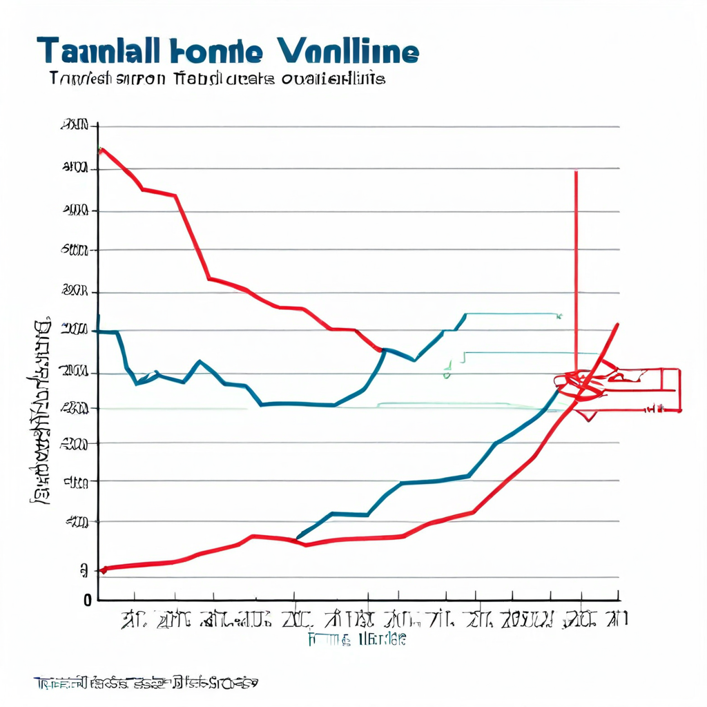 가용성과 거래량이라는 두 가지 지표가 명확한 정비례 관계를 보이며 함께 상승하는 추세를 시각화한 상관관계 그래프입니다.